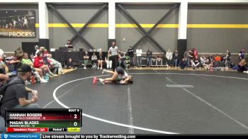 130 lbs Round 3 (6 Team) - Hannah Rogers, Potentially Dangerous vs Magan Blades, Braided Brutes