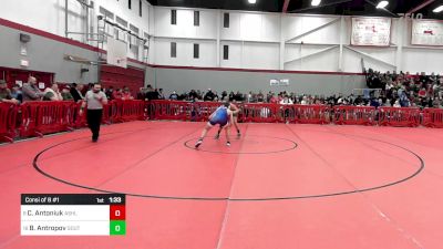 145 lbs Consi Of 8 #1 - Cameron Antoniuk, Ashland vs Borese Antropov, Southwick-Tolland