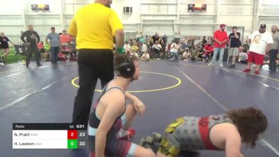 140 lbs Pools - Noah Prahl, Rebellion vs Hunter Lawson, Ohio Gold 24K