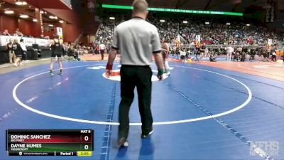 2A-113 lbs Semifinal - Dominic Sanchez, Big Piney vs Dayne Humes, Moorcroft