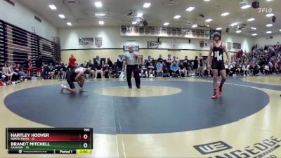 190 lbs Champ Round 1 (16 Team) - Brandt Mitchell, Cascade vs Hartley Hoover, North Miami