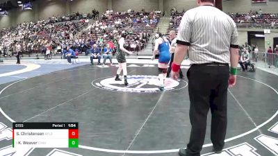 5th Place Match - Kelsey Diane Weaver, Canyon View vs Sydnei Christensen, Richfield