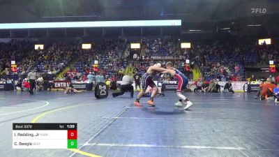 150 lbs Round Of 16 - Ian Redding, Jr, York Suburban vs Calvin Beegle, Bedford