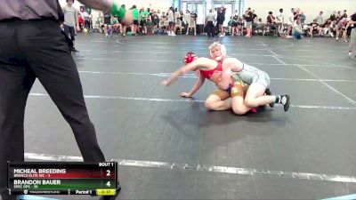 144 lbs Round 1 (6 Team) - Brandon Bauer, Spec Ops vs Micheal Breeding, Bronco Elite WC