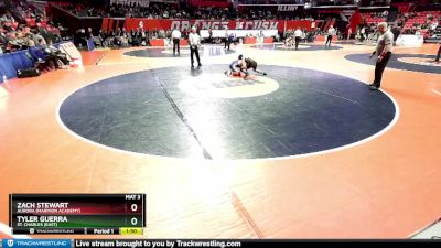 3A 138 lbs Quarterfinal - Tyler Guerra, St. Charles (East) vs Zach Stewart, Aurora (Marmion Academy)