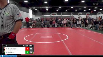 85 lbs Round 1 (8 Team) - Keegan Bassett, Dynasty Death Row (NJ) vs Tanner Catrabone, Roundtree Wrestling Academy