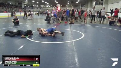 80 lbs Quarterfinal - Colten Sherman, Kingsley Youth Wrestling vs Brady Laplante, Dundee WC