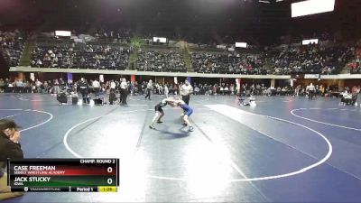 78 lbs Champ. Round 2 - Case Freeman, Sebolt Wrestling Academy vs Jack Stucky, Iowa