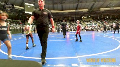 64 lbs Consolation - Logan Dodge, Ares Wrestling Club vs Parker French, Bear Cave