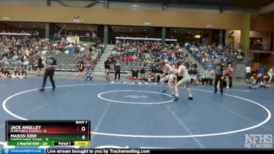 150 lbs Finals (8 Team) - Jack Anglley, Elgin Public Schools vs Mason Kidd, Coweta Public School