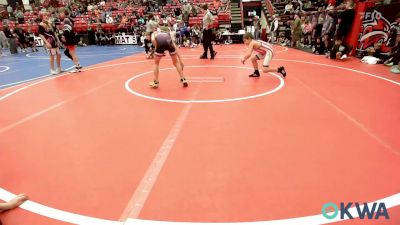 76 lbs Rr Rnd 1 - Maverick Taylor, Clinton Youth Wrestling vs Parker Hansen, Untouchables 14U