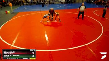 60 lbs Semis & 1st Wrestleback (8 Team) - Lucas Janey, Little Falls vs Anthony Abramo, Brainerd