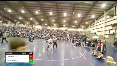 70 lbs 1st Place Match - Nox O`Brien, Wasatch Wrestling Club vs Isaac Perkins, Sanderson Wrestling Academy