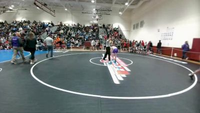 113 lbs Champ. Round 1 - Kael Gudahl, Wheatland vs Cale Pfisterer, Wind River