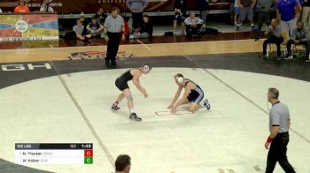 152 final, William Kaiser, Blair Academy vs Nathan Thacker, Gonzaga