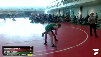 197 lbs Quarterfinal - Camden Farrow, York College (Pennsylvania) vs Maximiliaan Steele, Greensboro College