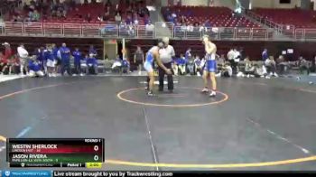 152 lbs Round 1 (8 Team) - Westin Sherlock, Lincoln East vs Jason Rivera, Papillion-La Vista South