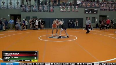 172 lbs Round 2 - Vincent Bianca, Grissom Hs vs Kasey Zylstra, Hoover