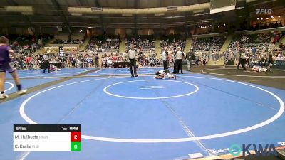 54 lbs Consi Of 4 - Maisyn Hulbutta, Mojo Grappling Academy vs Chloe Crelia, Elgin Wrestling