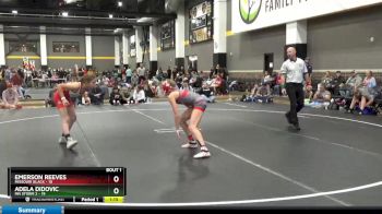 100 lbs Round 1 (4 Team) - Adela Didovic, MN Storm 2 vs Emerson Reeves, Missouri Black