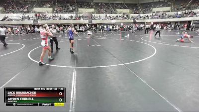 120 lbs Quarterfinal - Jack Brukbacher, Askren Wrestling Academy vs Jayden Cornell, Aviators