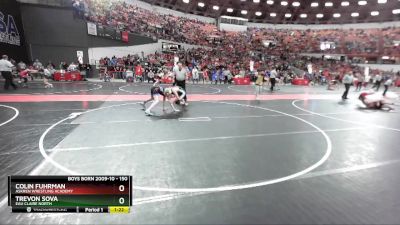 150 lbs Cons. Round 3 - Trevon Sova, Eau Claire North vs Colin Fuhrman, Askren Wrestling Academy