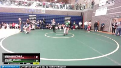 140 lbs Cons. Semi - Brennan McTighe, Mountain Man Wrestling Club vs Dakota Graham, Unaffiliated