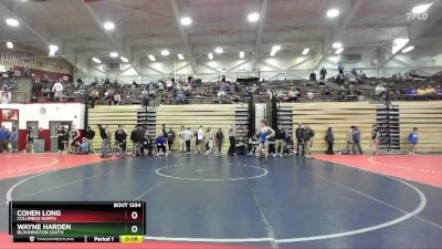 138 lbs Champ. Round 3 - Cohen Long, Columbus North vs Wayne Harden, Bloomington South