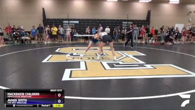 127 lbs Semifinal - Mackenzie Childers, Female Elite Wrestling vs Avaeh Smith, The Best Wrestler