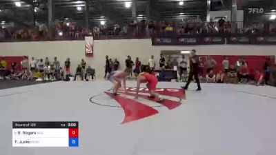 70 kg Round Of 128 - Benny Rogers, New York vs Frederick Junko, Pennsylvania