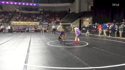 123 lbs Consi Of 8 #1 - Mya Young, Grand Canyon (W) vs Lyric Drumgoogle, Allen (W)