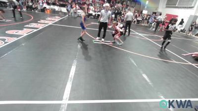 88 lbs Rr Rnd 2 - Wyatt Wilkinson, Skiatook Youth Wrestling 2022-23 vs Grant Davis, Honey Badgers Wrestling Club