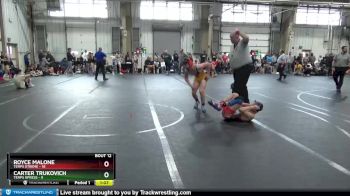 105 lbs Round 3 (8 Team) - Royce Malone, Terps Xtreme vs Carter Trukovich, Terps Xpress