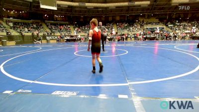 58 lbs Round Of 16 - Hayden Wenetshlager, Salina Wrestling Club vs Kye Parker, Weatherford Youth Wrestling