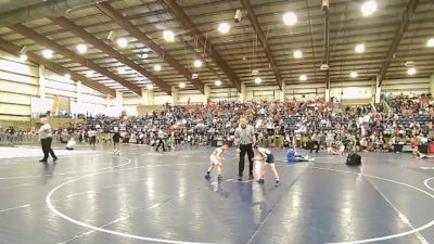 51 lbs Champ. Round 1 - Kyzer Neff, Timpanogos Wrestling vs Maxwell Motta, Syracuse Titans Wrestling