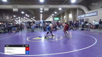 78 kg Cons 4 - Samuel Reading, Idaho vs Paul Schon, Mad Cow Wrestling Club