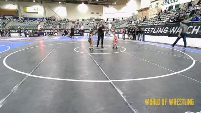 46 lbs Consi Of 8 #2 - Melakaii Garcia, Dethrone vs Tayden Bongcaron, Red Star Wrestling Academy