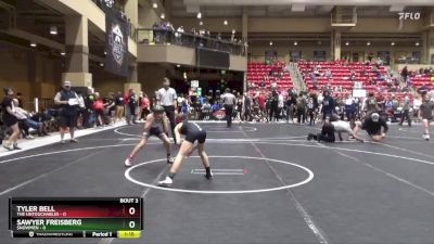 85 lbs Round 1 (6 Team) - Tyler Bell, The Untouchables vs Sawyer Freisberg, $nowmen