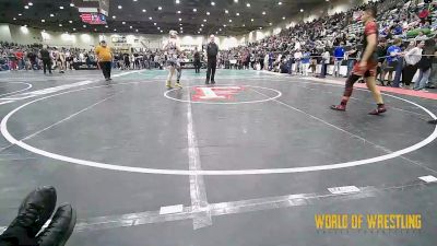 125 lbs Round Of 16 - Israel Borge, BullTrained vs Aidan Larson, Hermiston Wrestling