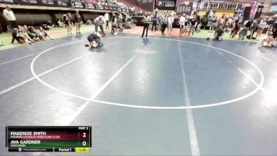 105 lbs Quarterfinal - Ava Gardner, Wisconsin vs Makenize Smith, Maurer Coughlin Wrestling Club