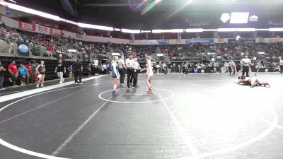 140.1 lbs Quarterfinal - Paige Gershmel, Darkhorse WC vs Reece Taylor, Shawnee Heights