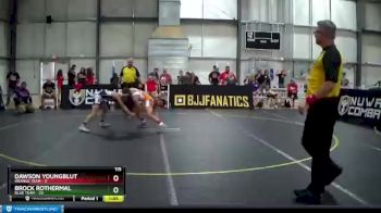 115 lbs Finals (2 Team) - Dawson Youngblut, Orange Team vs Brock Rothermal, Blue Team