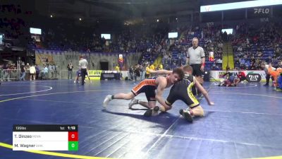 135 lbs Consy 3 - Tristian Dinzeo, Penn Trafford vs Mason Wagner, Shikellamy