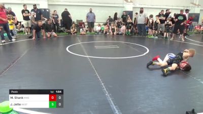 40 lbs Pools - Maverick Shank, Mineral Wells Bulldawgs vs Julian Jette, West Virginia Wild