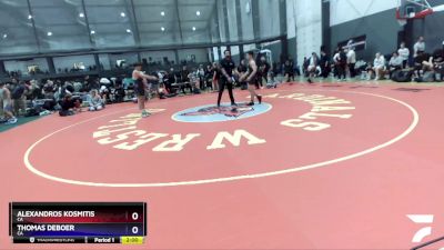 150 lbs Cons. Round 5 - Alexandros Kosmitis, CA vs Thomas DeBoer, CA