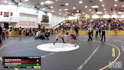 160 lbs Cons. Round 5 - Victor Rodarte, Tesoro vs Matin Ghanavat, Capistrano Valley