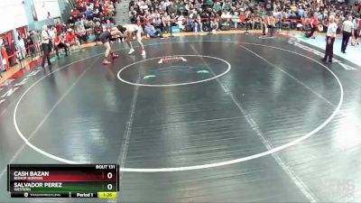 175 lbs Semifinal - Cash Bazan, Bishop Gorman vs Salvador Perez, Western