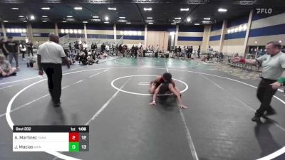 138 lbs Rr Rnd 2 - Anthony Martinez, Team Oakdale vs Julian Macias, Grindhouse WC