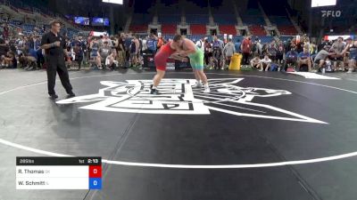 285 lbs Cons 8 #2 - Richard Thomas, Oklahoma vs Wyatt Schmitt, Illinois