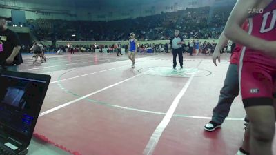 160 lbs Consi Of 16 #2 - James Reed, Fort Gibson Youth Wrestling vs Braden Strain, Berryhill Public Schools